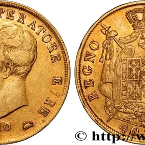 OR, PALLADIUM ET PLATINE INVESTISSEMENT 40 Lire 1810 Milan fwo_890314 Monde Certifié