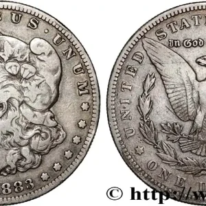 Solde ÉTATS-UNIS D'AMÉRIQUE 1 Dollar type Morgan 1883 San Francisco - S fwo_890450 Monde