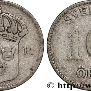 Seulement Aujourd’hui SUÈDE 10 Ore 1911 fwo_890456 Monde