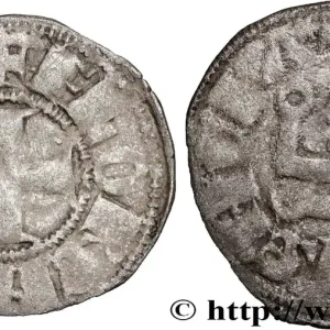 SAVOIE - PRINCIPAUTÉ D'ACHAÏE - PHILIPPE D'ACHAÏE Denier tournois n.d. Turin fwo_889999 Monde Remise