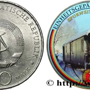 Commander Vite ALLEMAGNE RÉPUBLIQUE DÉMOCRATIQUE 20 Mark MODIFIE SERIE TRAIN - (Wagon de marchandises/bagage) 1972 A Berlin fwo_685050 Monde