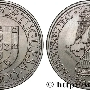 Achat Immédiat PORTUGAL 100 Escudos Bartolemeu Dias, découverte du Cap de Bonne Espérance 1988 fwo_705329 Monde