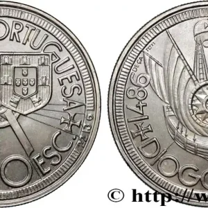 Expédition Rapide PORTUGAL 100 Escudos Diogo Cao et l’exploration des côtes africaines en 1486 1987 fwo_705447 Monde