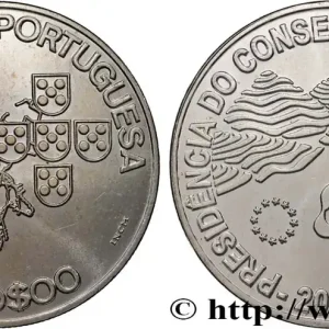PORTUGAL 1000 Escudos Présidence du Conseil de l’Union Européenne 2000 fwo_736026 Monde Livraison Gratuite