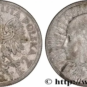 Bon Plan POLOGNE 2 Zlote reine Jadwiga 1933 Varsovie fwo_777687 Monde