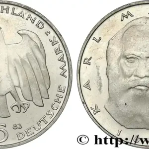 Édition Limitée ALLEMAGNE 5 Mark Karl Marx 1983 Hambourg fwo_823383 Monde