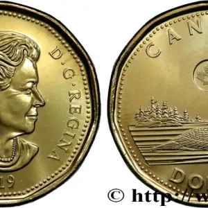 CANADA 1 Dollar Plongeon huard 2019 fwo_828419 Monde Achat Immédiat