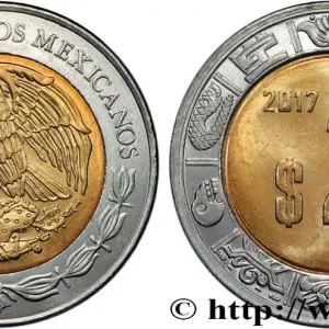 MEXIQUE 2 Pesos 2017 Mexico fwo_830048 Monde Satisfait Ou Remboursé