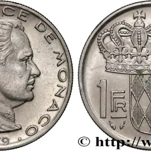 MONACO 1 Franc Rainier III 1979 Paris fwo_832120 Monde Populaire