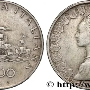 Vente Directe ITALIE 500 Lire “caravelles” / dame du style de la renaissance 1959 Rome fwo_833713 Monde