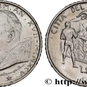 Prix Choc VATICAN ET ÉTATS PONTIFICAUX 100 Lire Jean-Paul II an XVII 1995 Rome fwo_834911 Monde