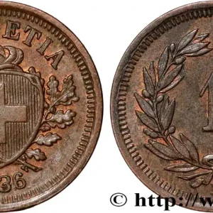 Prix Promo SUISSE 1 Centime (Rappen) Croix Suisse 1936 Berne fwo_836485 Monde