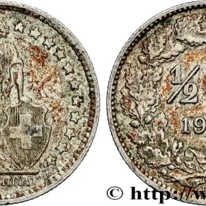 SUISSE 1/2 Franc Helvetia 1957 Berne - B fwo_837569 Monde Vente Directe