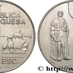 PORTUGAL 200 Escudos João Rodrigues Cabrilho, carte de l’Amérique du Nord 1992 Lisbonne fwo_844777 Monde En Vogue