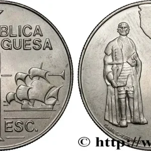 Tendance PORTUGAL 200 Escudos João Rodrigues Cabrilho, carte de l’Amérique du Nord 1992 Lisbonne fwo_844783 Monde