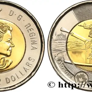 Prix Cassé CANADA 2 Dollars Bataille de l’Atlantique 2016 fwo_850714 Monde