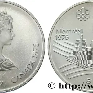 Produit De Marque CANADA 5 Dollars JO Montréal 1976 village olympique 1976 fwo_867245 Monde