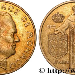 Top Qualité MONACO 20 Centimes Rainier III 1979 Paris fwo_870292 Monde