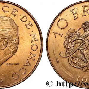 MONACO 10 Francs Rainier III 1982 Paris fwo_870576 Monde Commander Vite