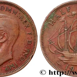 ROYAUME-UNI 1/2 Penny Georges VI 1939 fwo_872246 Monde Acheter Direct