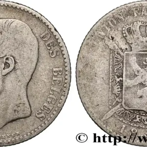 Acheter En Ligne BELGIQUE 1 Franc Léopold II légende française signature L WIENER 1886 fwo_875679 Monde