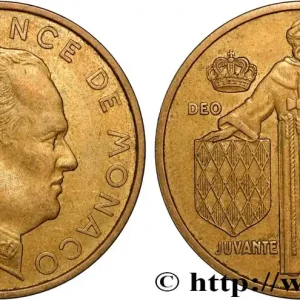 MONACO 20 Centimes Rainier III 1962 Paris fwo_881551 Monde Promotion