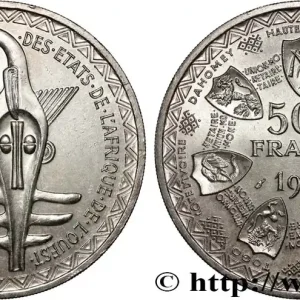 Acheter En Ligne ÉTATS DE L'AFRIQUE DE L'OUEST (BCEAO) 500 Francs BCEAO 1972 Paris fwo_881669 Monde