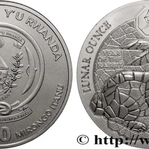 Meilleur Prix ARGENT D'INVESTISSEMENT 1 Oz - 50 Francs Année du Lapin 2023 fwo_883667 Monde