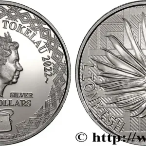 Réduction ARGENT D'INVESTISSEMENT 1 Oz - 5 Dollars Poisson-Lion 2022 fwo_884115 Monde