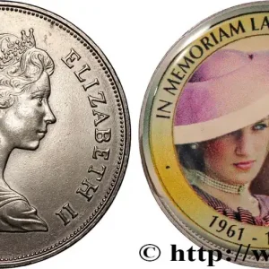ROYAUME-UNI 1 Crown 20e anniversaire de la mort de Lady Diana Spencer (2017) fwo_886308 Monde Premium
