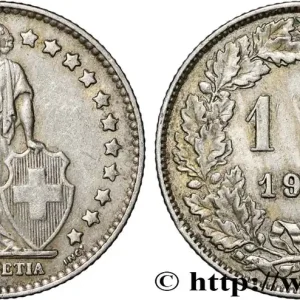 Pas Cher SUISSE 1 Franc Helvetia 1961 Berne - B fwo_887219 Monde