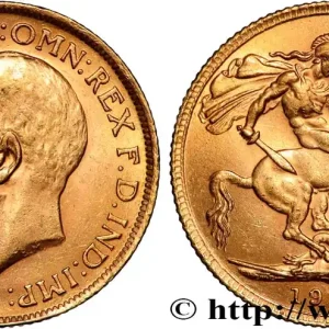 OR, PALLADIUM ET PLATINE INVESTISSEMENT 1 Souverain Georges V 1913 Londres fwo_887812 Monde Super Prix