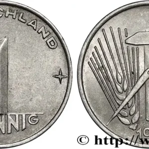 Promotion ALLEMAGNE RÉPUBLIQUE DÉMOCRATIQUE 1 Pfennig type Deutschland 1953 Berlin fwo_888718 Monde