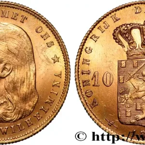 Meilleur Choix OR, PALLADIUM ET PLATINE INVESTISSEMENT 10 Gulden 1897 Utrecht fwo_890342 Monde