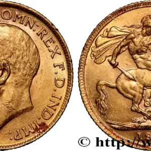 OR, PALLADIUM ET PLATINE INVESTISSEMENT 1 Souverain Georges V 1911 Londres fwo_890432 Monde Acheter En Ligne