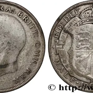 ROYAUME-UNI 1/2 Crown Georges V 1922 fwo_890771 Monde Offre Du Jour