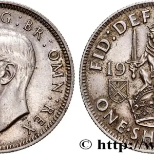 Top Vente ROYAUME-UNI 1 Shilling Georges VI “Scotland reverse” 1943 fwo_892092 Monde