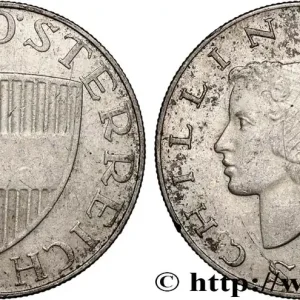 AUTRICHE 10 Schilling 1958 fwo_892482 Monde Bon Marché