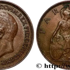 Achetez Aujourd’hui ROYAUME-UNI 1 Farthing Georges V 1927 fwo_893534 Monde