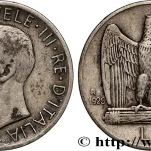 Remise ITALIE 5 Lire Victor Emmanuel III 1926 Rome fwo_893538 Monde