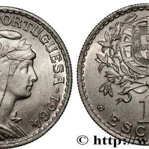 Acheter Direct PORTUGAL 1 Escudo 1964 fwo_893585 Monde