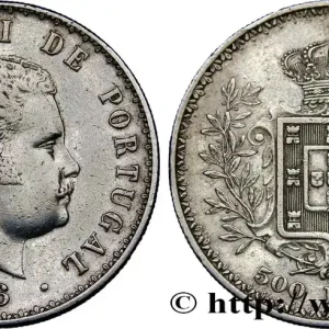 Top Vente PORTUGAL - ROYAUME DU PORTUGAL - CHARLES Ier 500 Réis 1906 fwo_420988 Monde