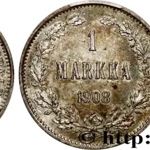 FINLANDE 1 Markkaa 1908 Helsinki fwo_720382 Monde Seulement Aujourd’hui