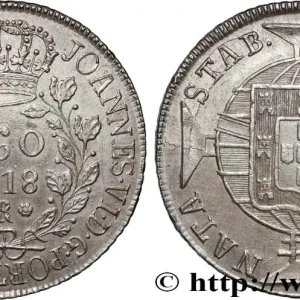 Exclusif BRÉSIL - JEAN VI 960 Reis 1818 Rio de Janeiro fwo_874742 Monde