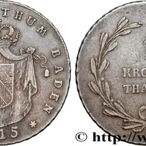 ALLEMAGNE - GRAND DUCHÉ DE BADE - CHARLES II 1 Kronenthaler 1815 Mannheim fwo_879053 Monde Acheter En Ligne