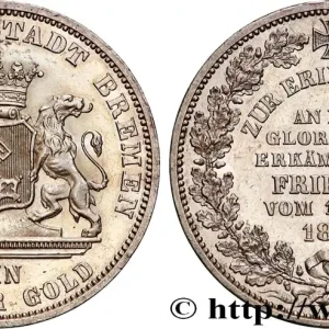 ALLEMAGNE - VILLE LIBRE HANSÉATIQUE DE BRÊME Thaler 1871 Brême fwo_879159 Monde Achetez Aujourd’hui