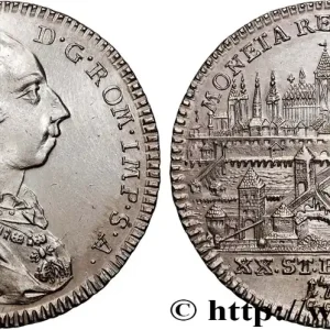 ALLEMAGNE - VILLE DE REGENSBOURG (RATISBONNE) - JOSEPH II 1/2 Thaler 1782 Regensbourg (Rastibonne) fwo_879211 Monde Original