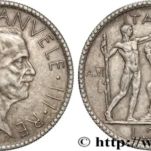 En Vogue ITALIE - ROYAUME D'ITALIE - VICTOR-EMMANUEL III 20 Lire 1927 Rome fwo_886640 Monde
