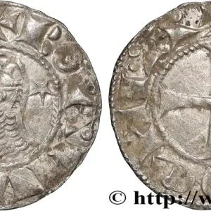 CROISADES - PRINCIPAUTÉ D'ANTIOCHE - BOHÉMOND III Denier n.d. Antioche fwo_887913 Monde Fait Main