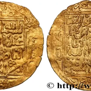 MAROC - SULTANS SAADIENS Dinar Or Zaidan el-Nasir AH 1026 n.d. Laktaoua fwo_887936 Monde Must-Have